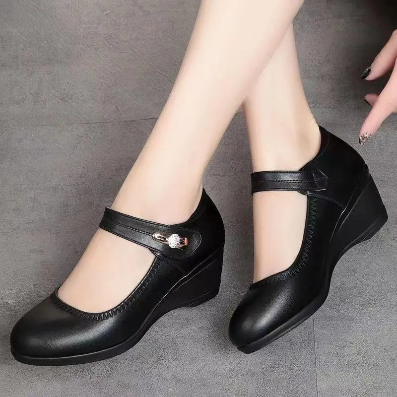 Women's Comfortable Mid-Heel Shoes Corvine