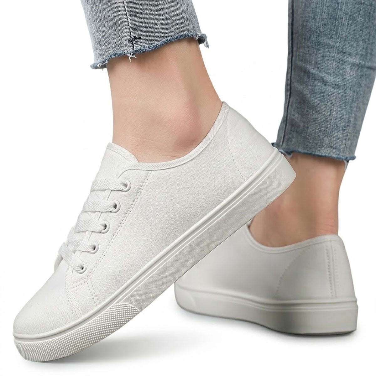 Women's Classic Canvas Trainers Corvine