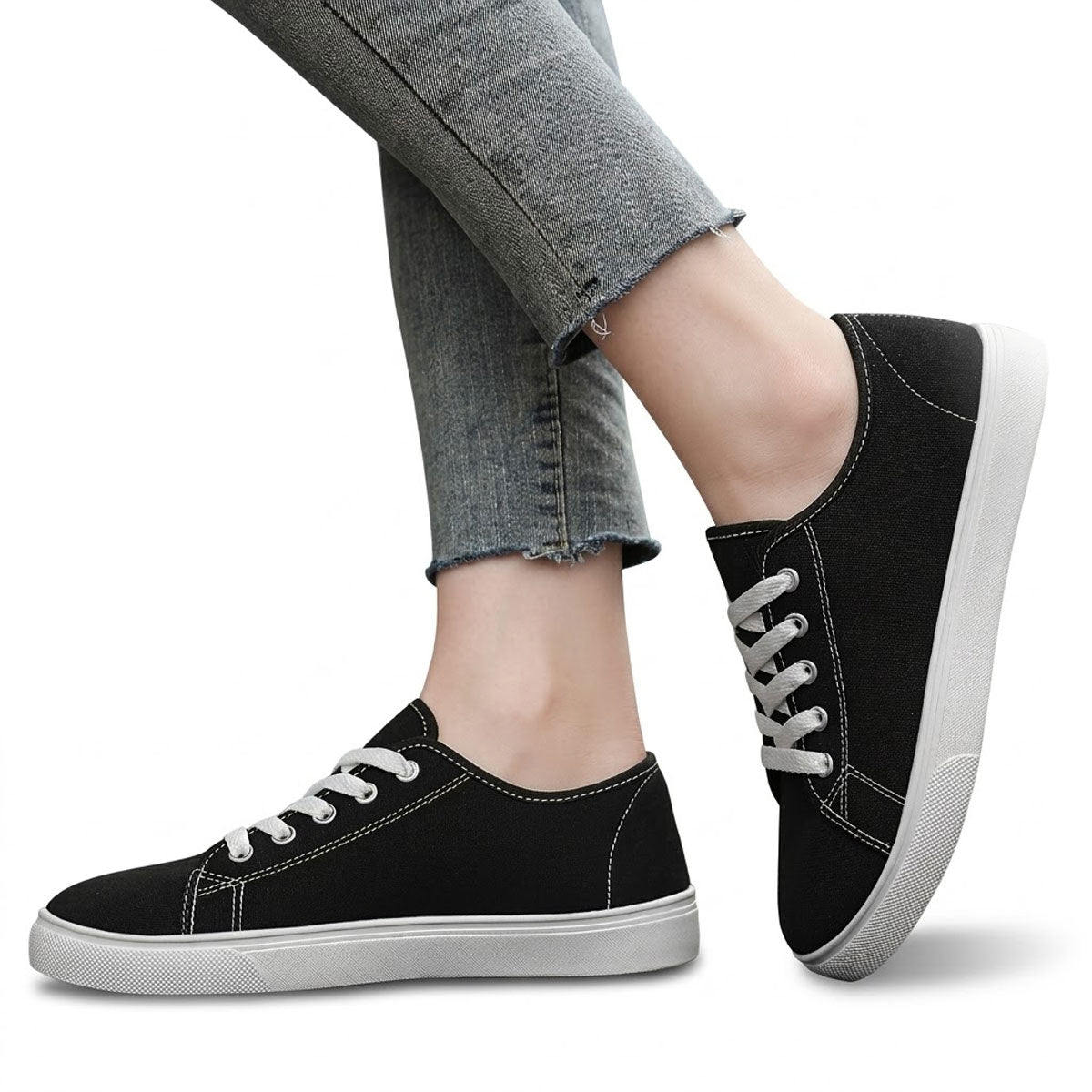 Women's Classic Canvas Trainers Corvine