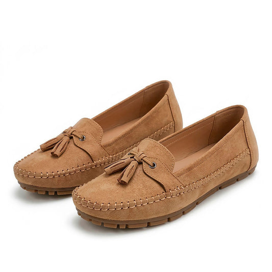 Women's Suede Tassel Driving Loafers Corvine