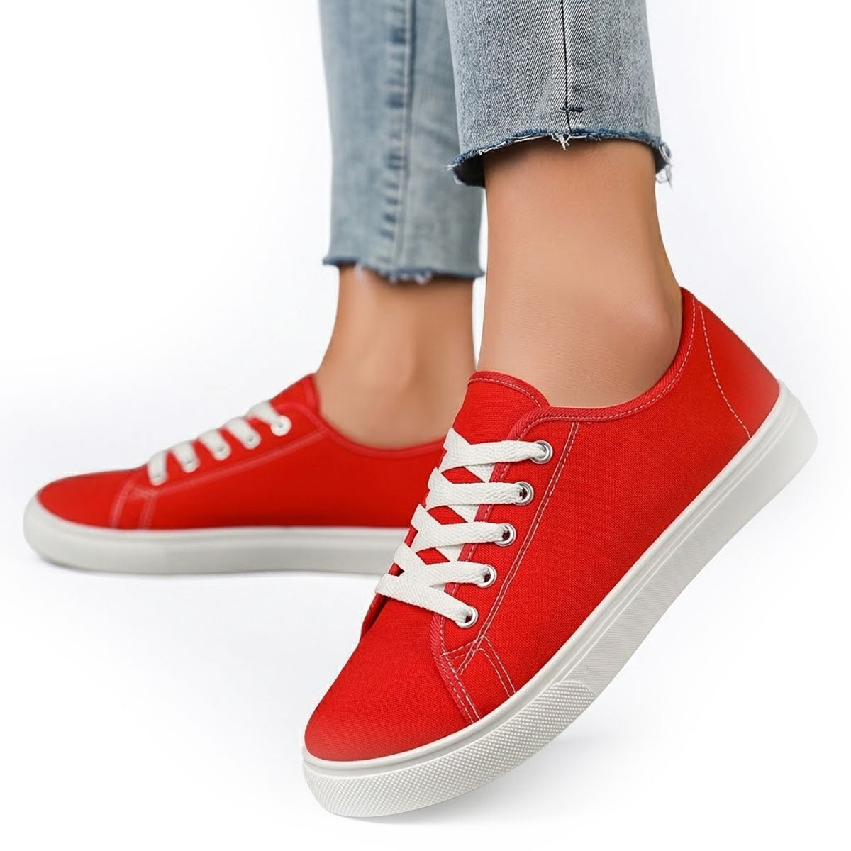Women's Classic Canvas Trainers Corvine
