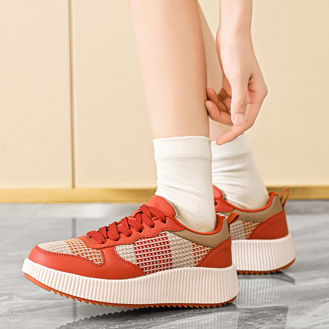 Women's Lightweight Knit Chunky Trainers Corvine