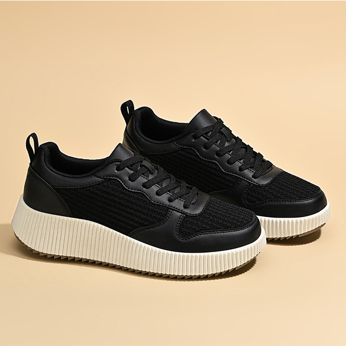 Women's Lightweight Knit Chunky Trainers Corvine