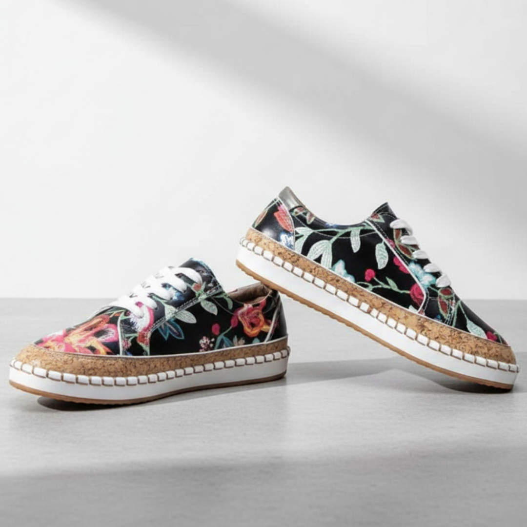 Women's Soft Lined Easy Zip Slip On Trainers Corvine