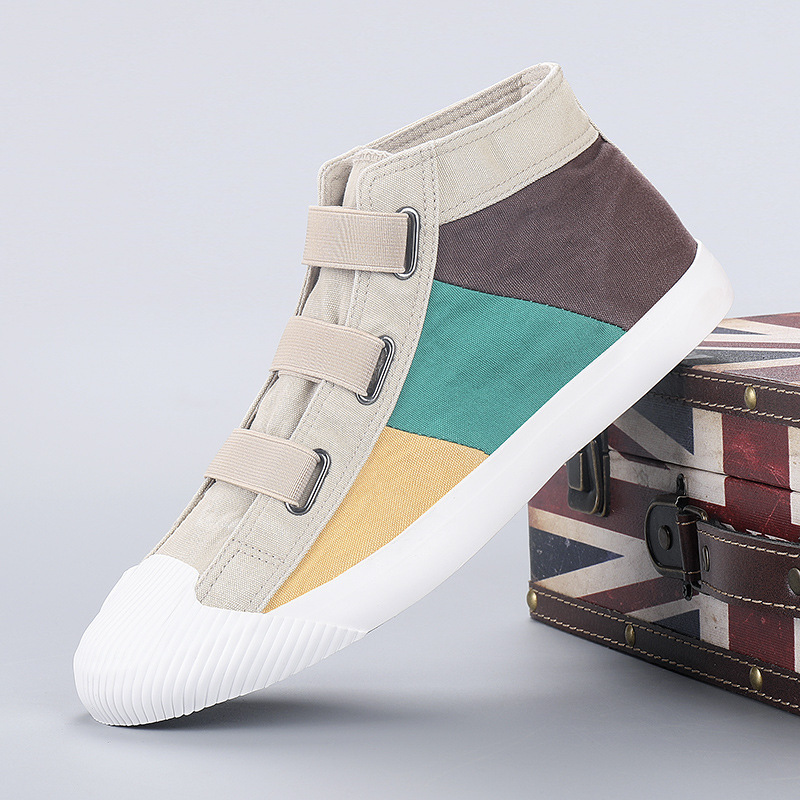 Women's Woven Canvas Retro Trainers Corvine